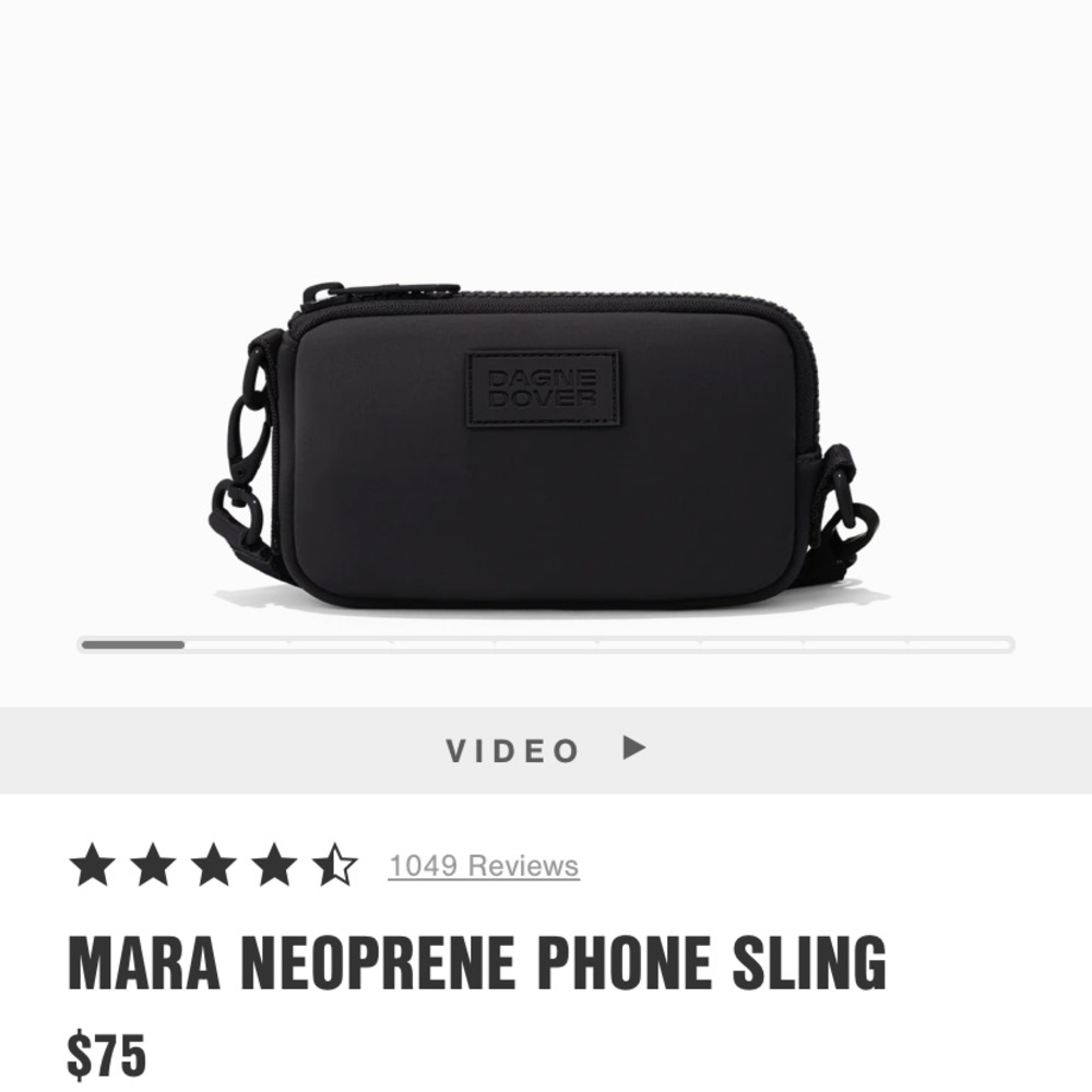 Dagne Dover Neoprene Crossbody